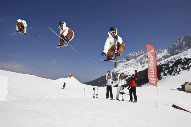  Logo Ski & Snowboard Escola Obereggen