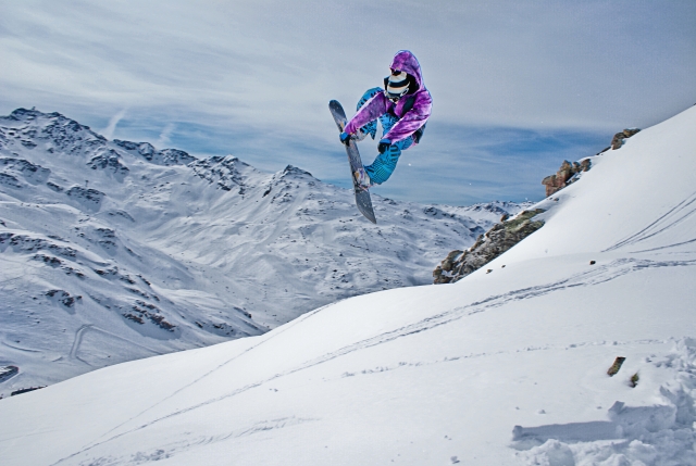  e voa no snowboard 