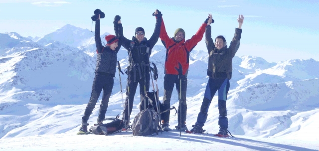  Mit Schneeschuhen die Gipfel erobern
