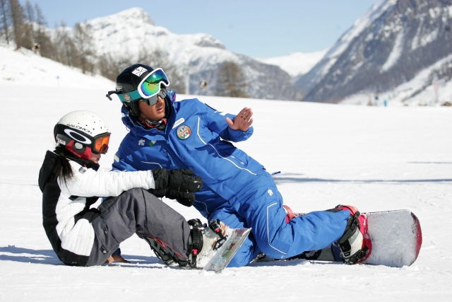  Lições particulares de snowboard 