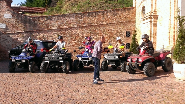 prova su asfalto e foto ricordo