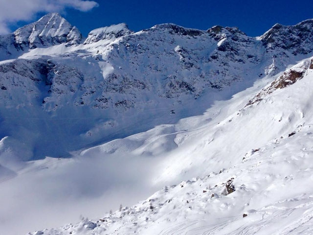 In nostri monti innevati