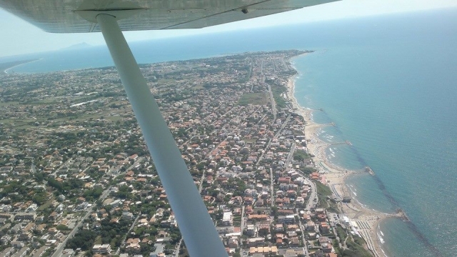  La vista impresionante del helicóptero 