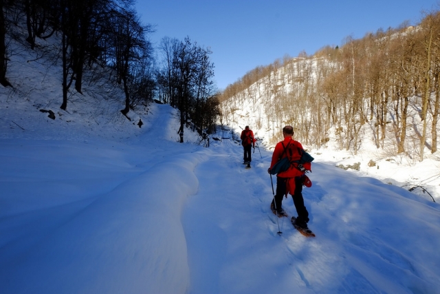 Ciaspole e divertimento