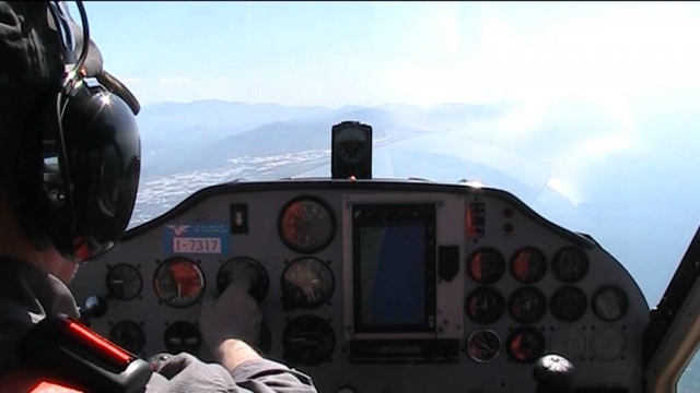  the controls of the our ultralights 