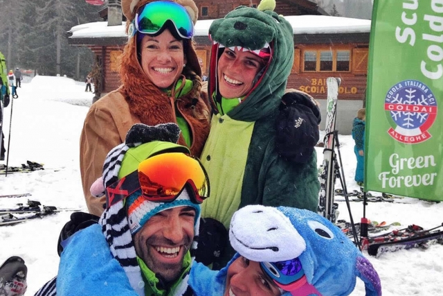 和朋友一起度过一个下午