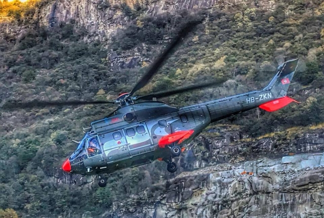 Uno dei nostri magnifici elicotteri