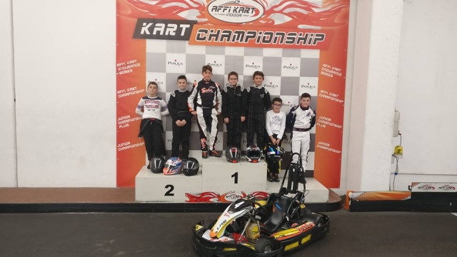 Sul podio i piccoli campioni