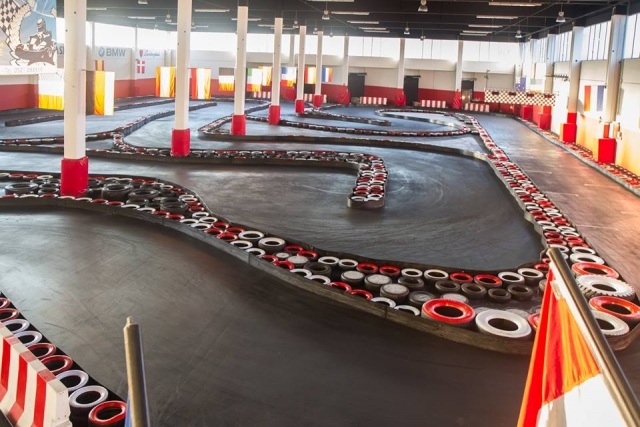 la pista indoor