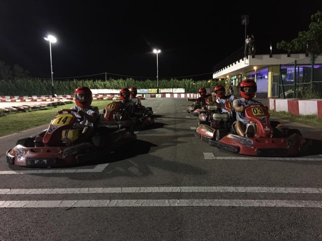 sulla griglia di partenza