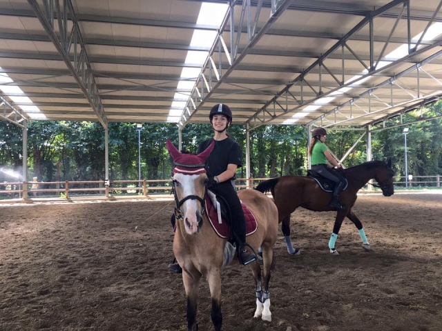 和朋友一起训练 