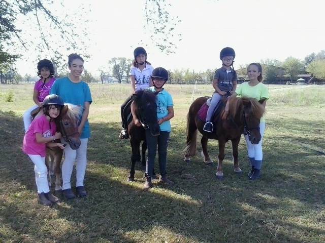 Pronti per una passeggiata in pony
