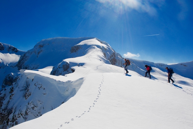Le Dolomiti in Ciaspole