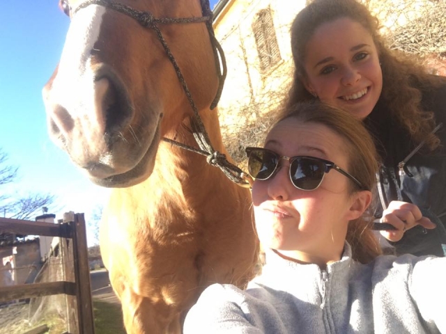  con los caballos de nuestro centro 