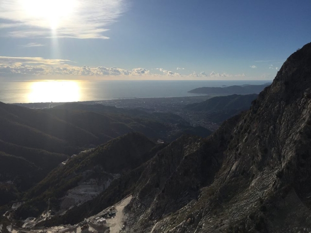  La vista desde la cantera 