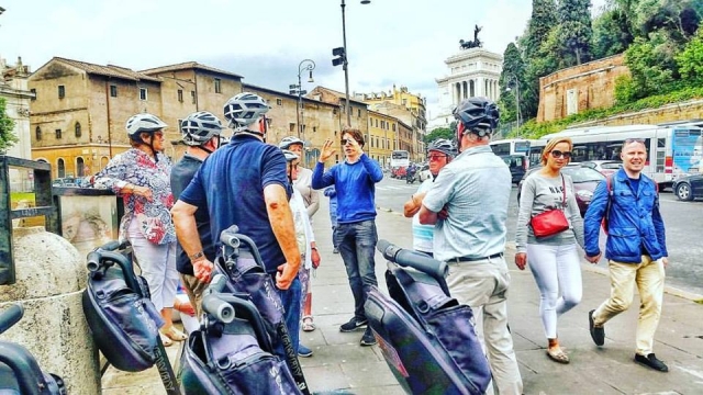  pause with the guida sul segway 