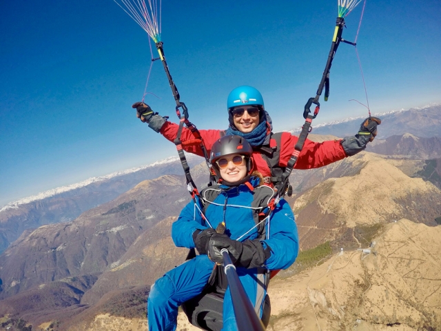  Tandem-Gleitschirmfliegen 
