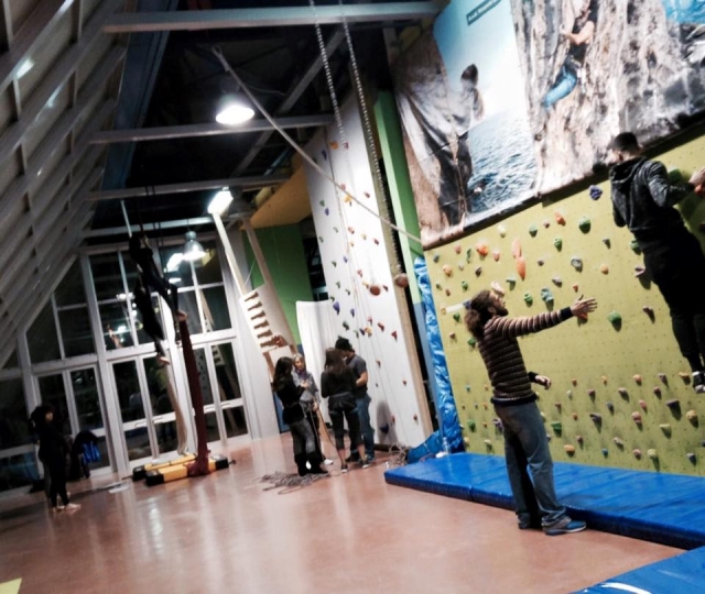 lezioni di arrampicata