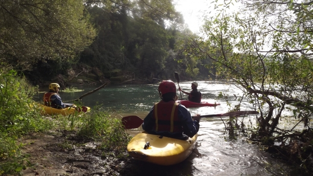 Kayak nel fiume