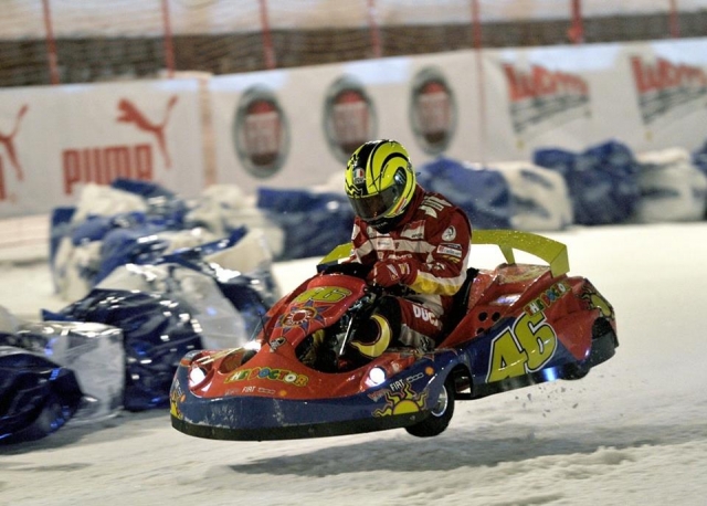 Flying on the track
