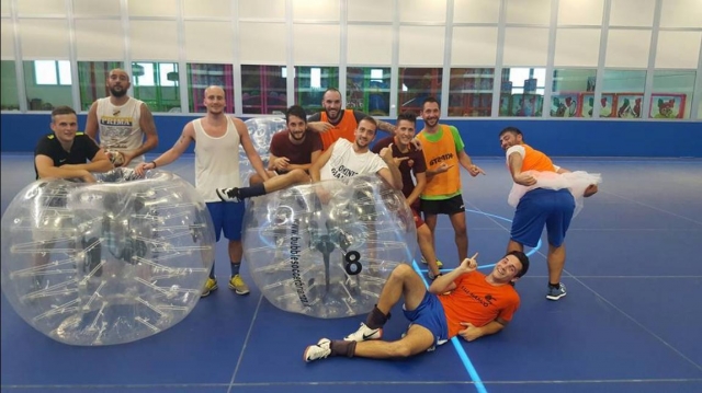  Bubble soccer time 