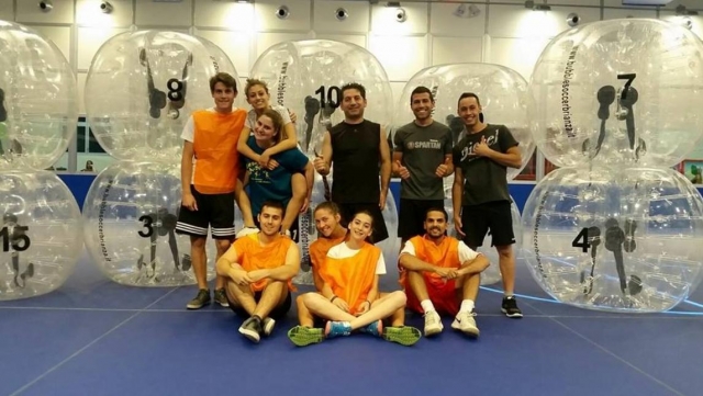  What a passion bubble soccer 