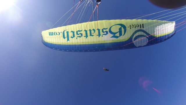 A vela speigata