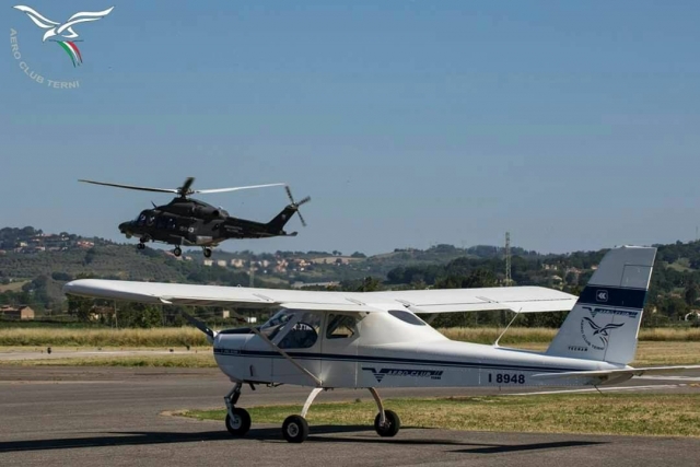 Il nostro P 92 Tecnam pronto.
