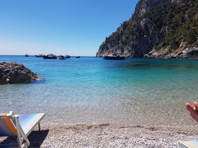  Here we are on the beach 