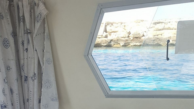  The views from the cabins 