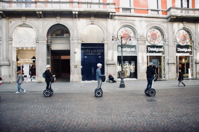  milan in segway 