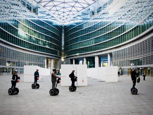  Segway milan in the evening 