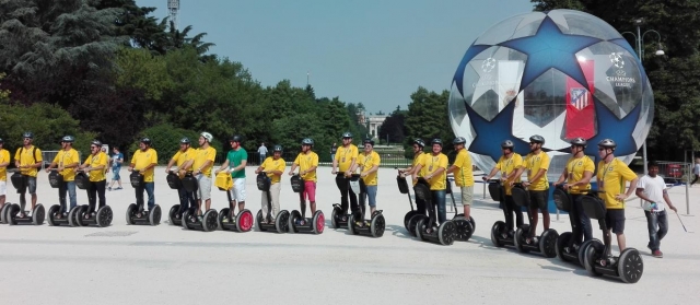  team buildig segway milan 