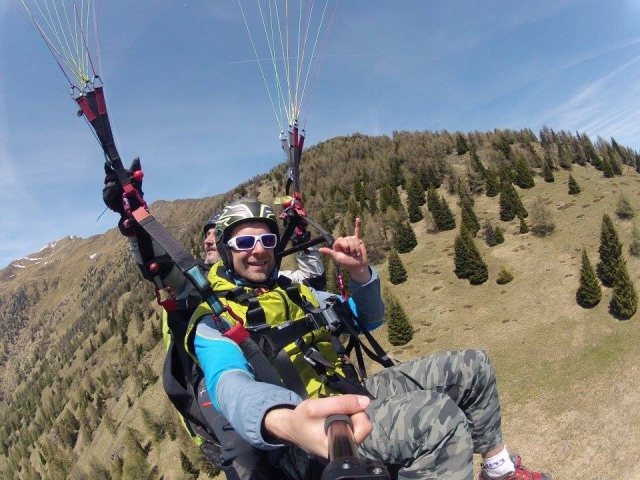 Fase di atterraggio.