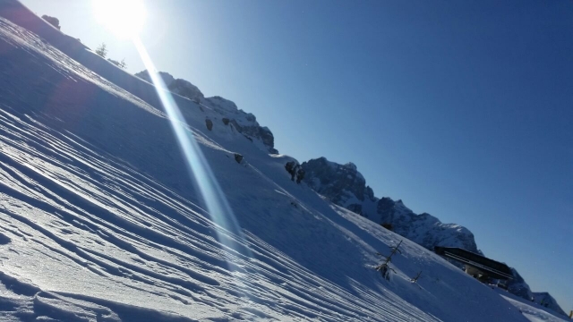  Un día soleado en las montañas