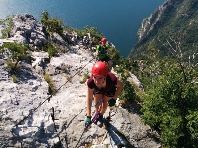  Durante la escalada 