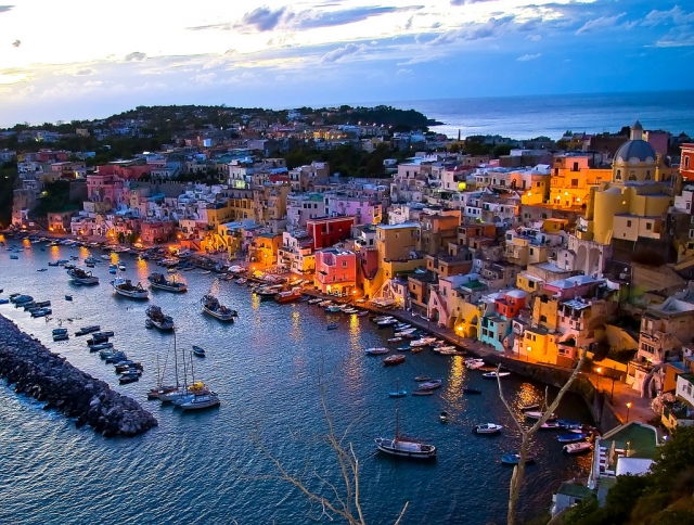  Procida en Sunset 