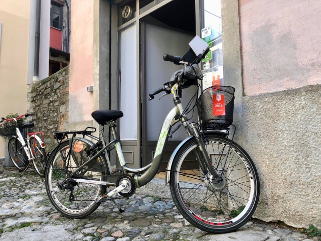 La e-bike per girare la cittá