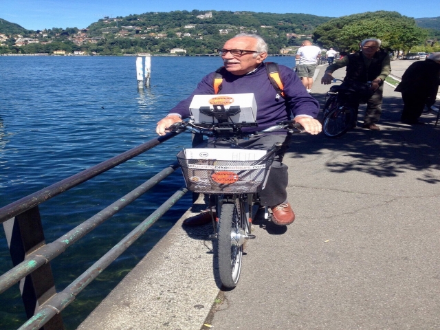 Vista sul lago di Como