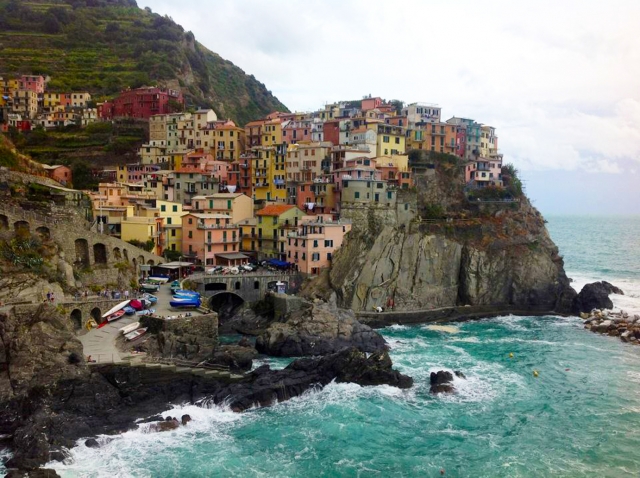  海上 Manarola 