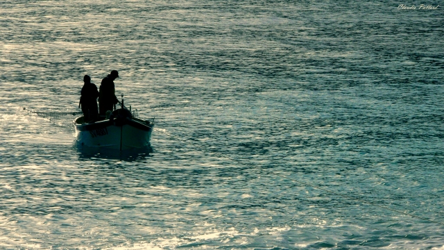  Pêche au coucher du soleil 