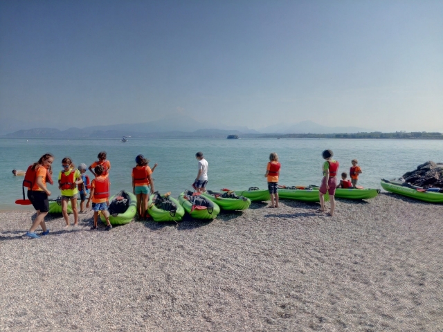 Pronti al nostro tour in canoa