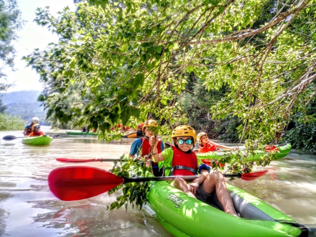 Divertimento sul kayak
