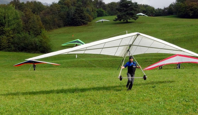 deltaplano in gruppo