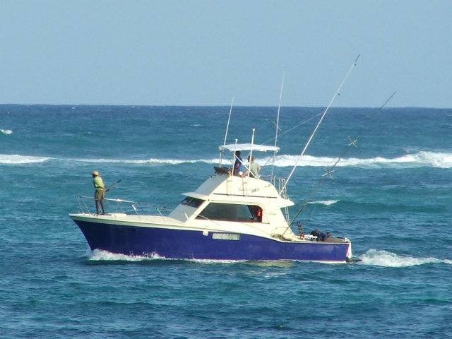  Boat ready for sport fishing