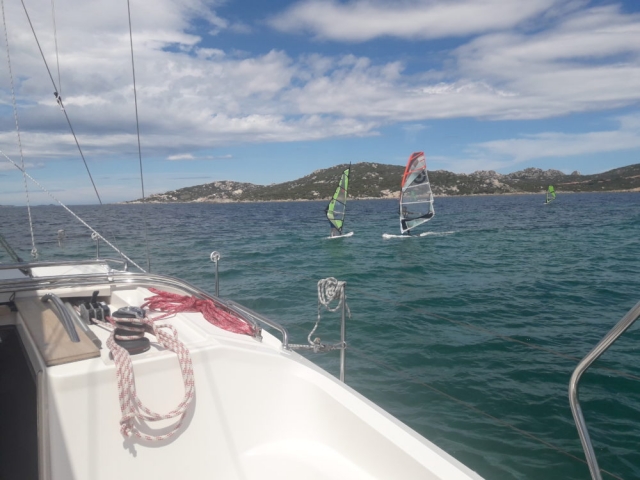  Planche à voile et voile