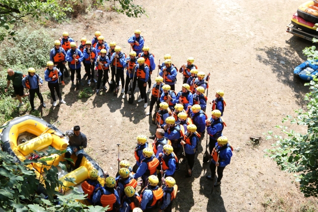  Briefamento inicial para o rafting 