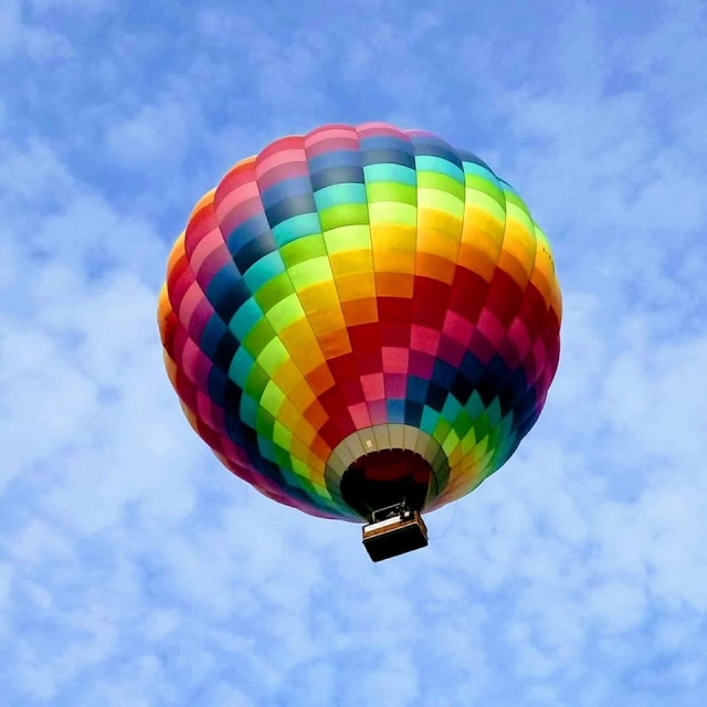  Nuestro globo de aire caliente 