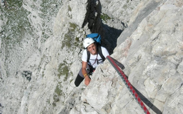 Arrampicata nelle Dolomiti