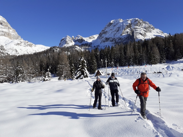  snowshoe hike 